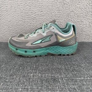 Altra Timp 4 Women's Trail Running Shoes Gray Teal Size 9.5 W 500601